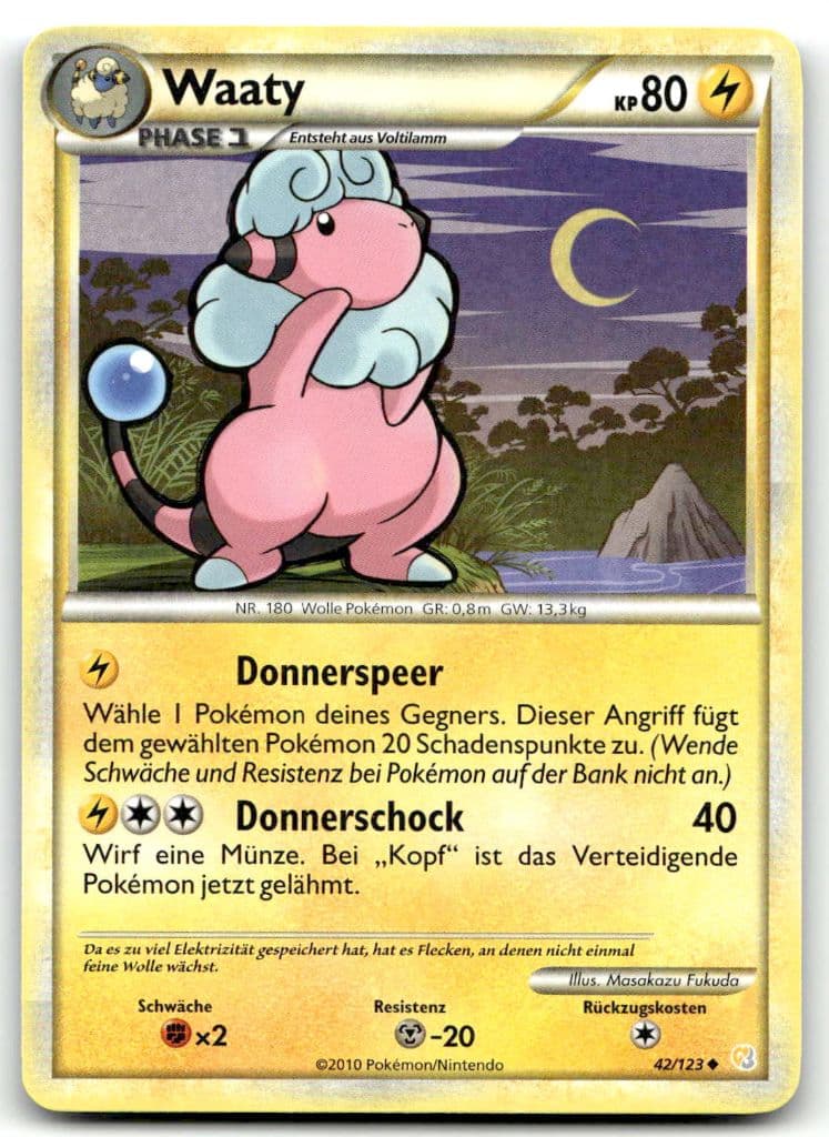 Waati 42/123 Aufstieg der Rivalen trading card