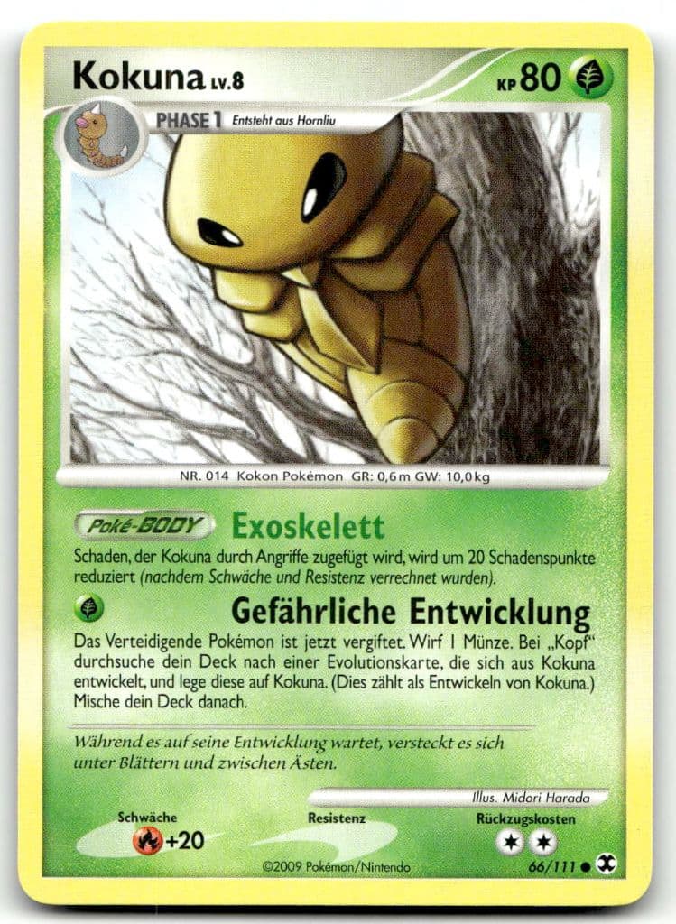 Kokuna 66/111 Aufstieg der Rivalen (Rising Rivals) trading card