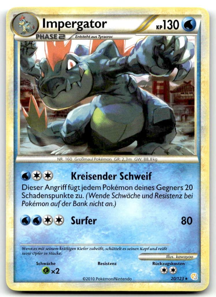 Impergator 20/123 Aufstieg der Rivalen trading card