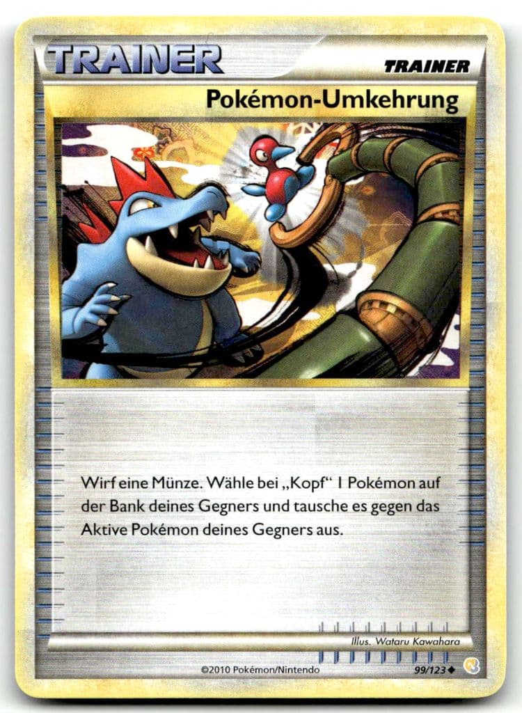 Pokémon-Umkehrung 99/123 Aufstieg der Rivalen trading card