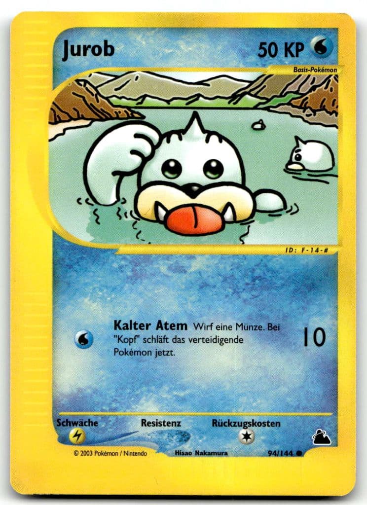 Jurob 94/144 Skyridge trading card