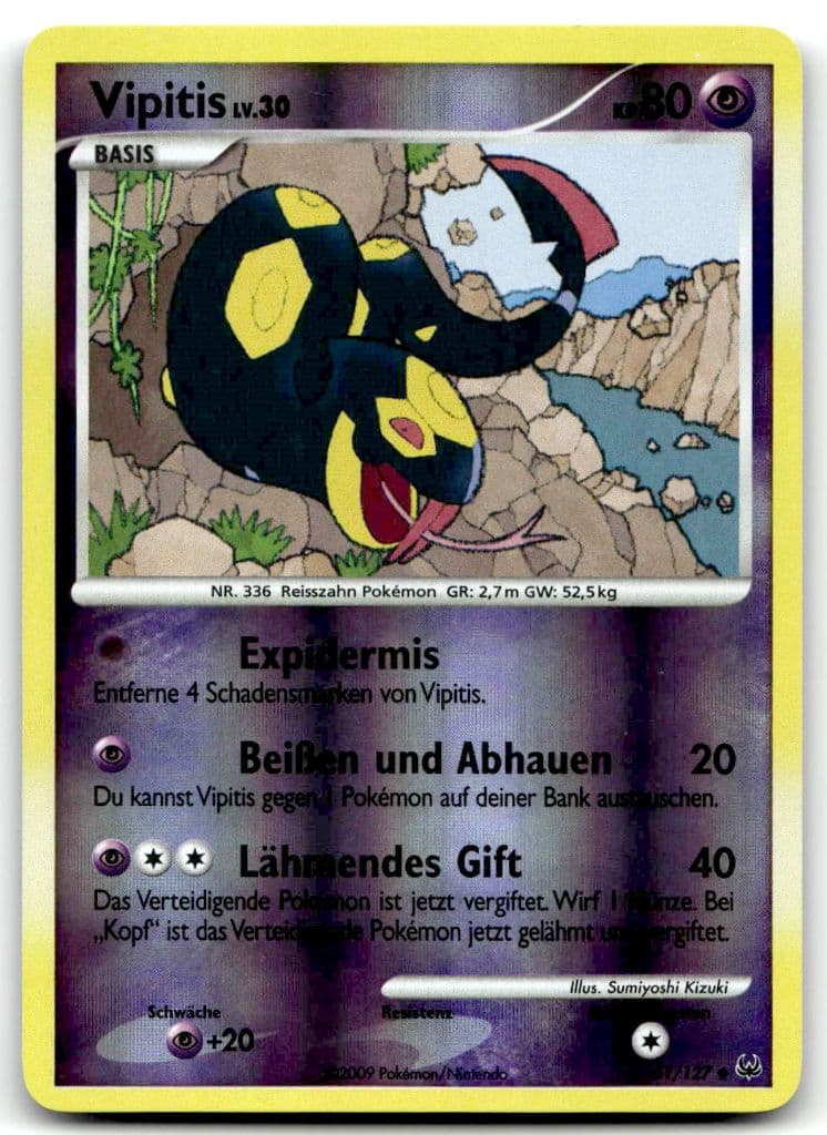 Vipitis 17/127 Platinum trading card