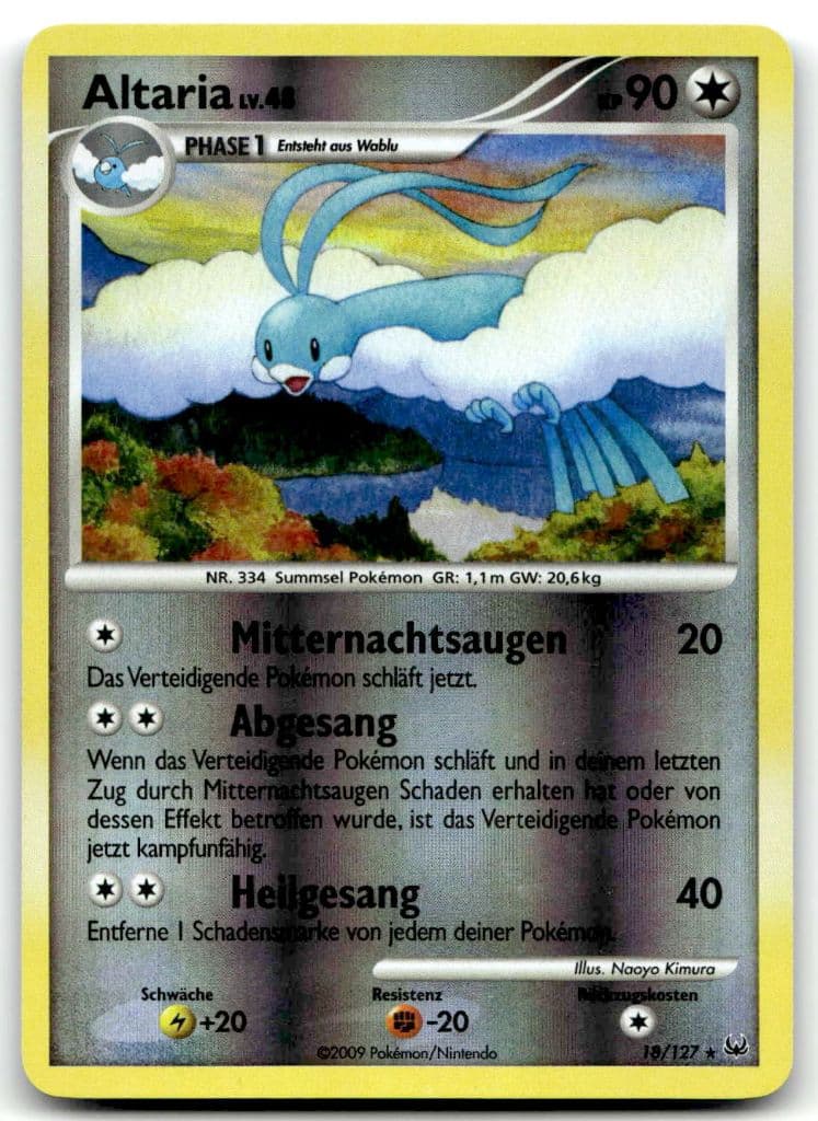 Altaria 18/127 Aufstieg der Rivalen trading card