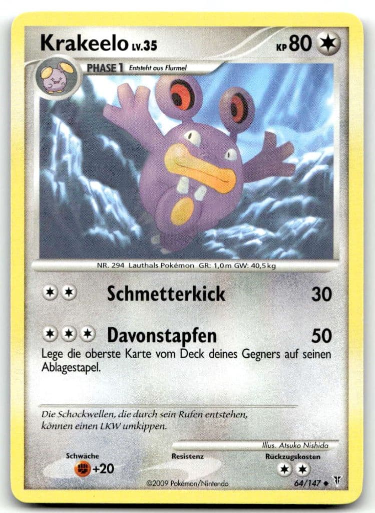 Krakeelo 64/147 Aufstieg der Rivalen trading card