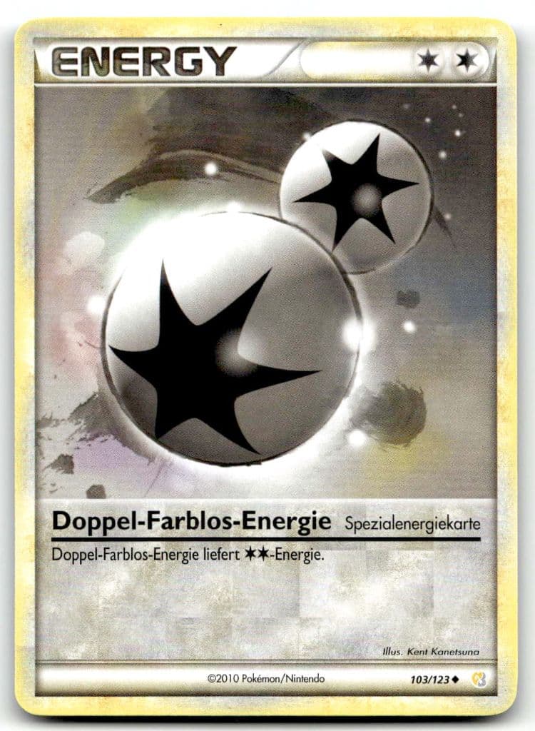 Doppel-Farblos-Energie 103/123 HeartGold & SoulSilver trading card