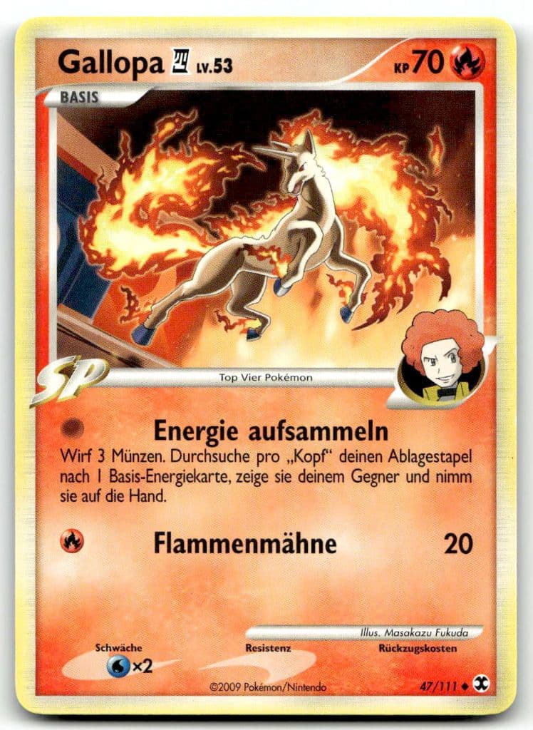 Gallopa G 47/111 Platin: Aufstieg der Rivalen trading card