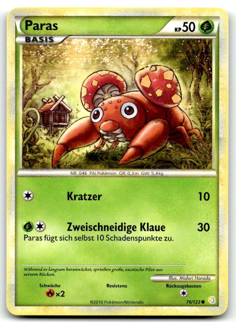 Paras 76/123 Aufstieg der Rivalen trading card