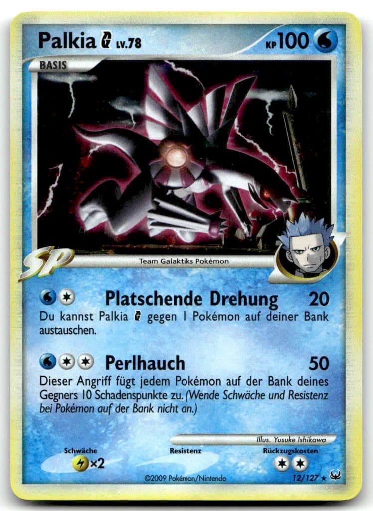 Palkia G 12/127 Aufstieg der Rivalen trading card
