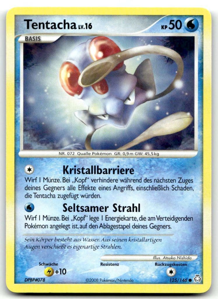 Tentacha 125/146 Legends Awakened trading card