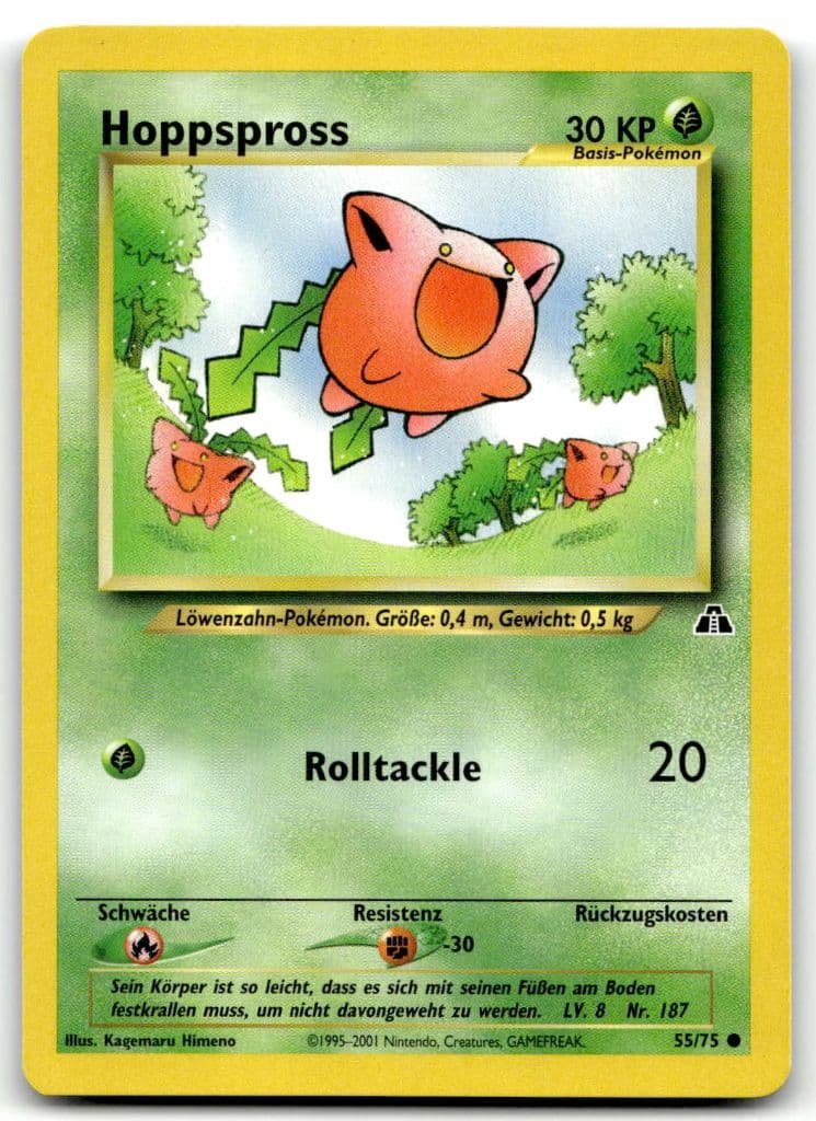 Hoppspross 55/75 Neo Discovery trading card