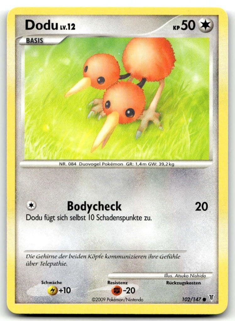 Dodu 102/147 Aufstieg der Rivalen trading card