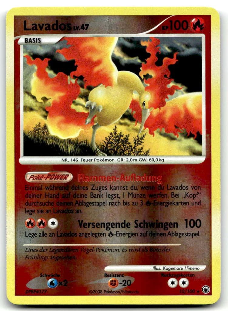 Lavados 10/100 Majestätischer Morgen (Majestic Dawn) trading card