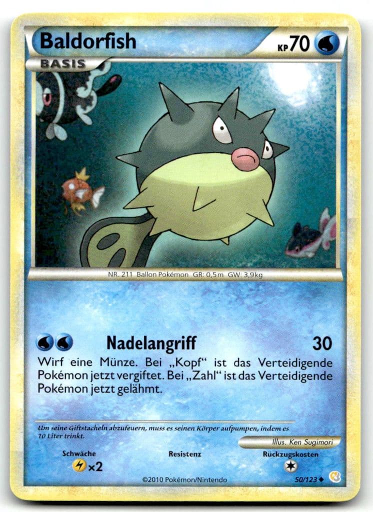 Baldorfish 50/123 Aufstieg der Rivalen trading card