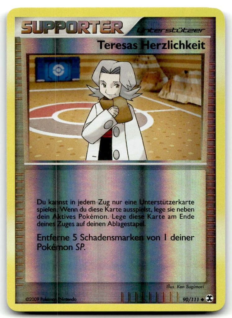 Teresas Herzlichkeit 90/111 Platinum: Rising Rivals trading card