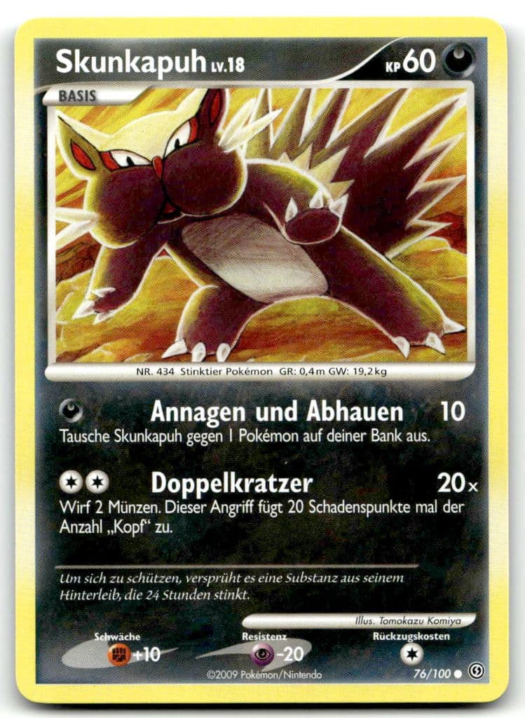 Skunkapuh 76/100 Aufstieg der Rivalen trading card