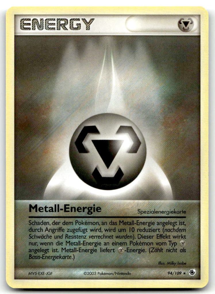 Metall-Energie 94/109 EX Rubin & Saphir trading card