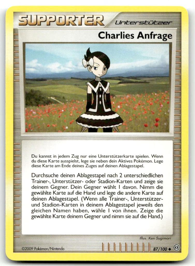 Charlies Anfrage 87/100 Aufstieg der Rivalen trading card