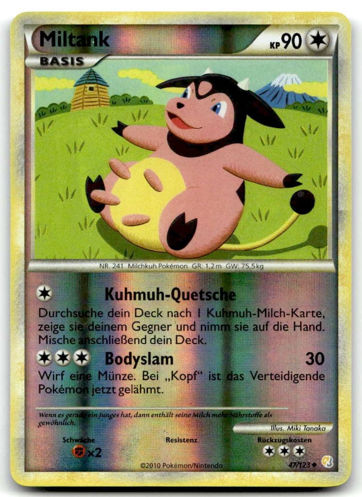 Miltank 47/111 Aufstieg der Rivalen trading card