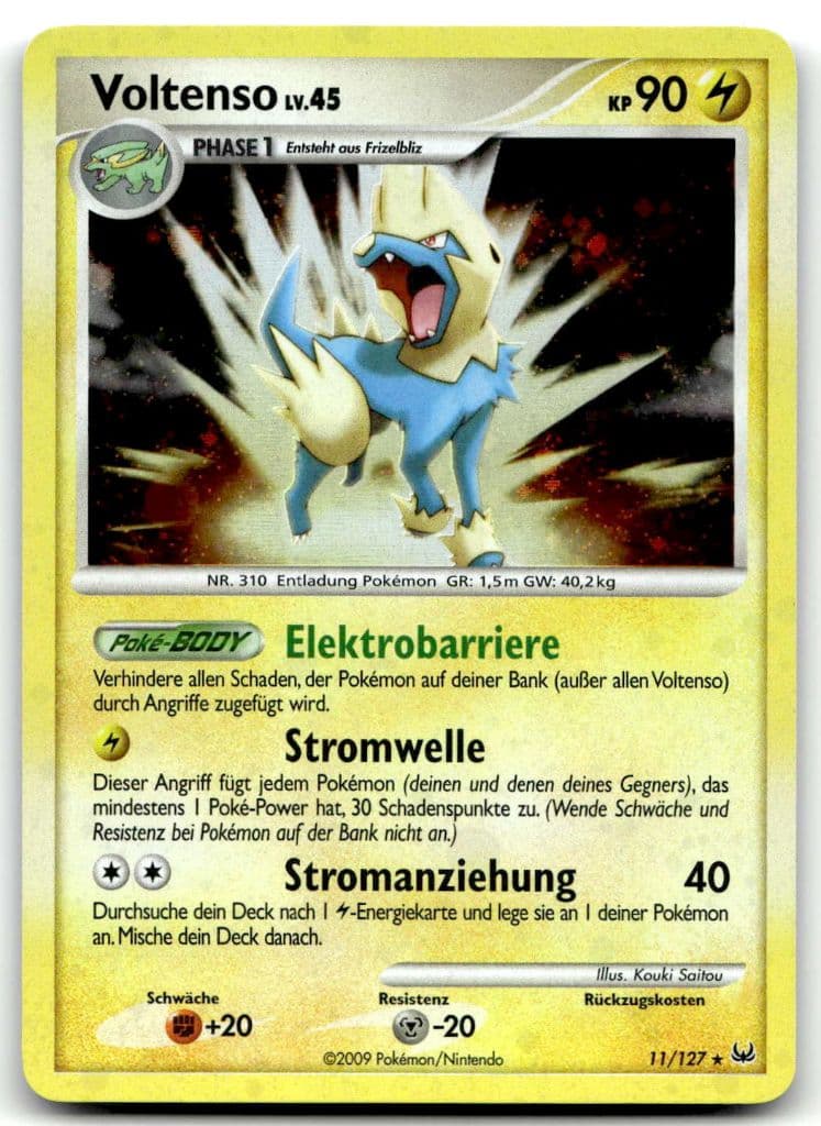 Voltenso 11/127 Aufstieg der Rivalen trading card