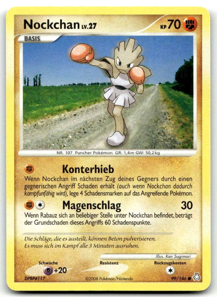 Nockchan 99/146 Legenden erwachen trading card