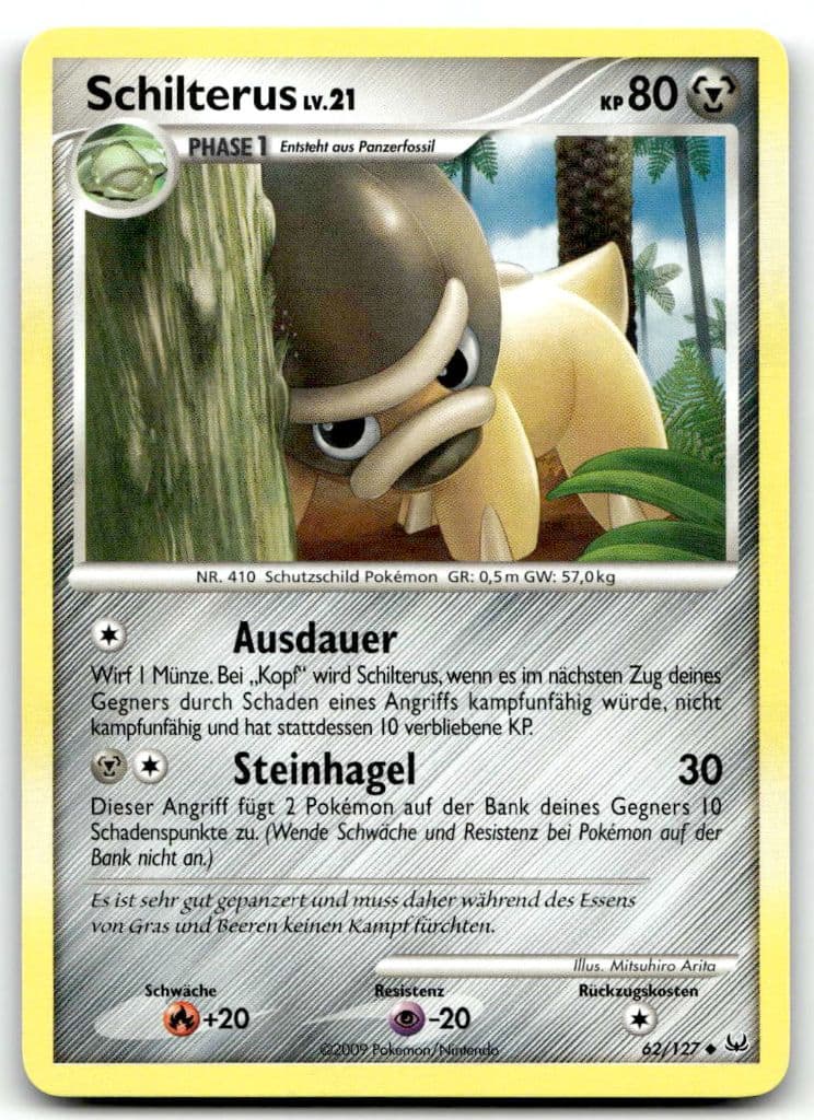Schilterus 62/127 Platinum (Platin) trading card