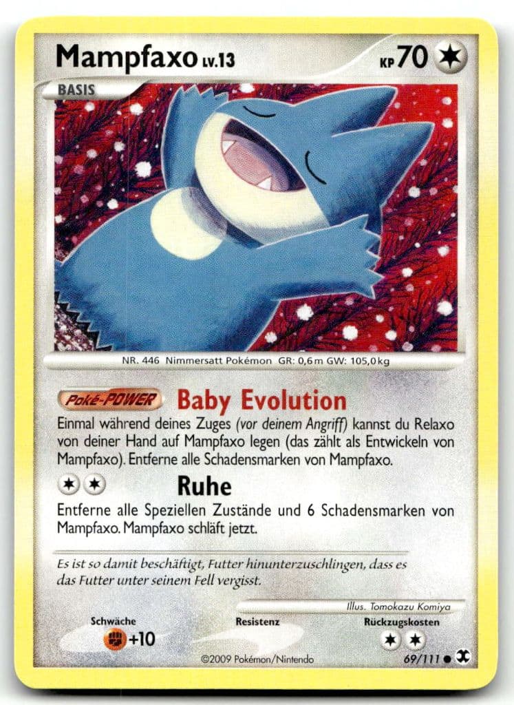 Mampfaxo 69/111 Aufstieg der Rivalen (Rising Rivals) trading card