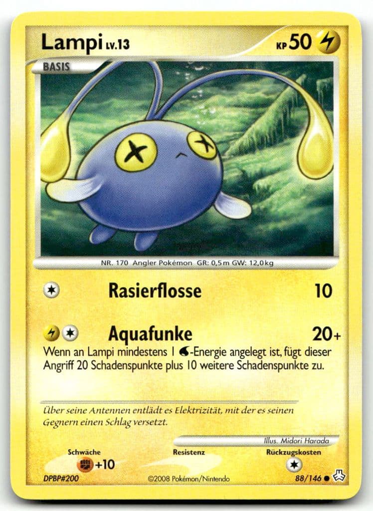Lampi 88/146 Sturmtief trading card