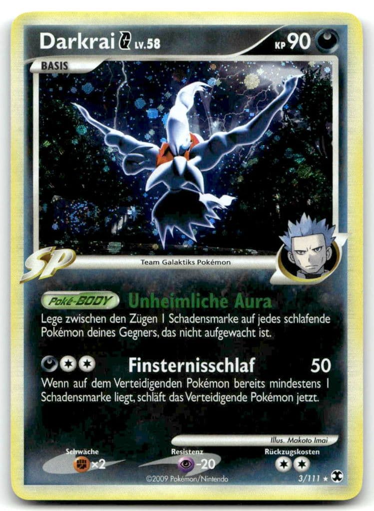 Darkrai G 3/111 Aufstieg der Rivalen (Rising Rivals) trading card