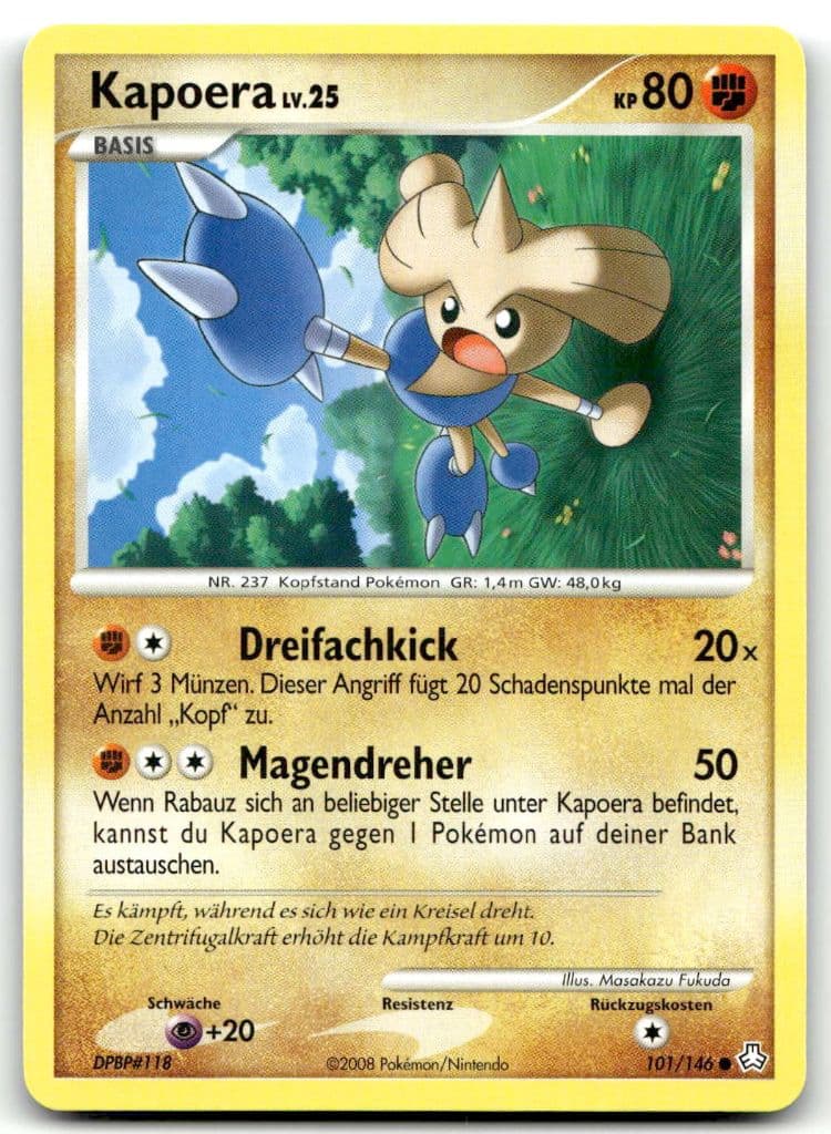 Kapoera 101/146 Legenden erwachen trading card