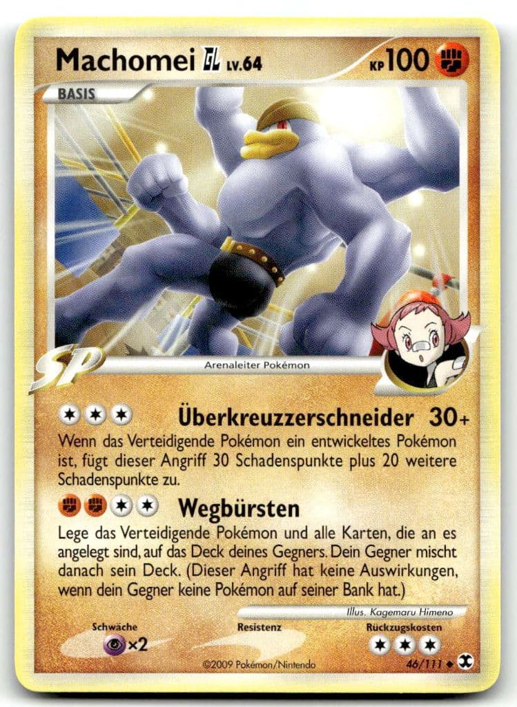 Machomei GL 40/111 Aufstieg der Rivalen trading card