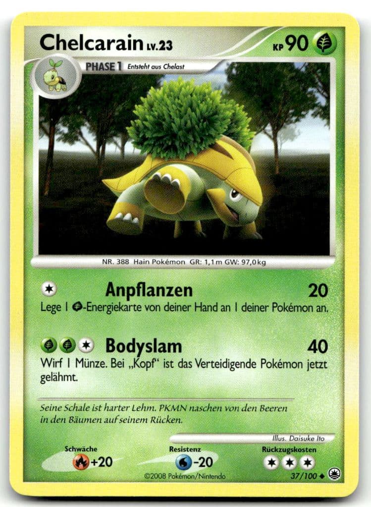 Chelcarain 37/130 Diamond & Pearl trading card