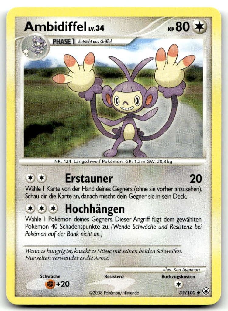 Ambidiffel 35/100 Sturmtief trading card