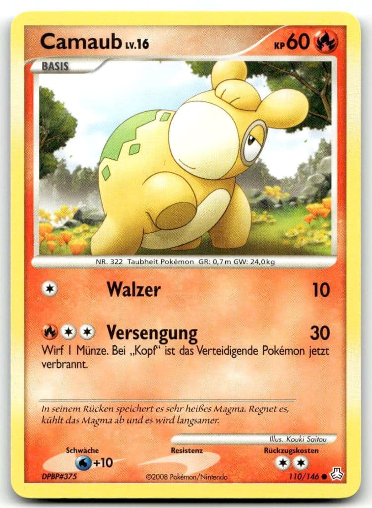 Camaub 110/146 Legenden erwachen trading card