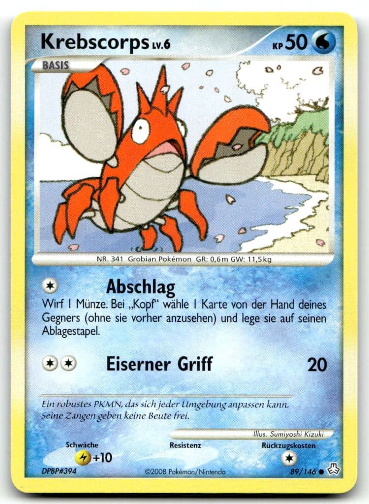 Krebscorps 89/146 Legends Awakened trading card