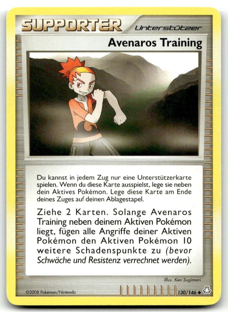 Avenaros Training 130/146 Sturmtief trading card