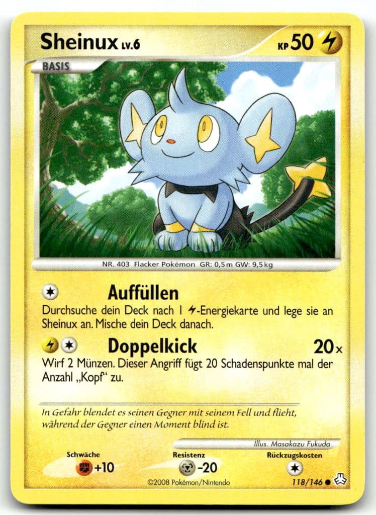 Sheinux 118/146 Legenden erwachen trading card