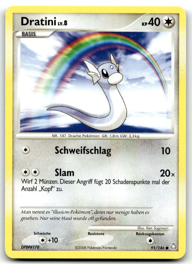 Dratini 91/146 Legenden erwachen trading card