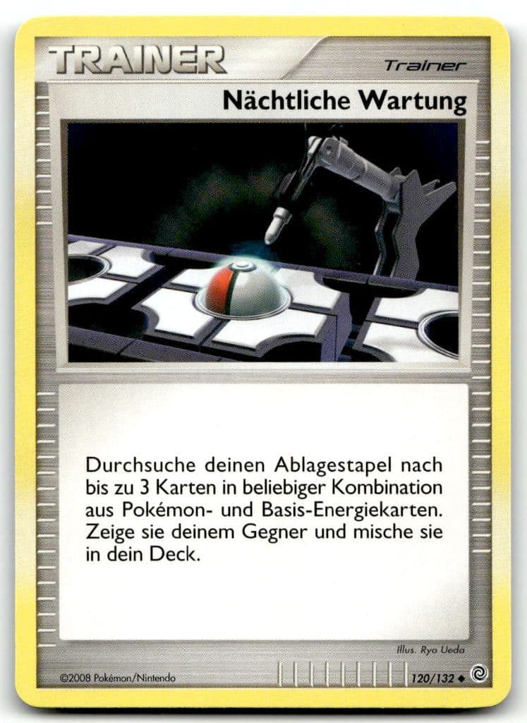 Nächtliche Wartung 120/132 Rätselhafte Wunder trading card