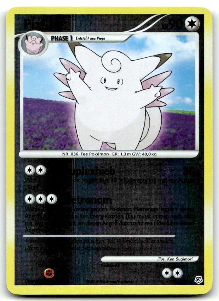 Pixi 22/122 Diamond & Pearl trading card
