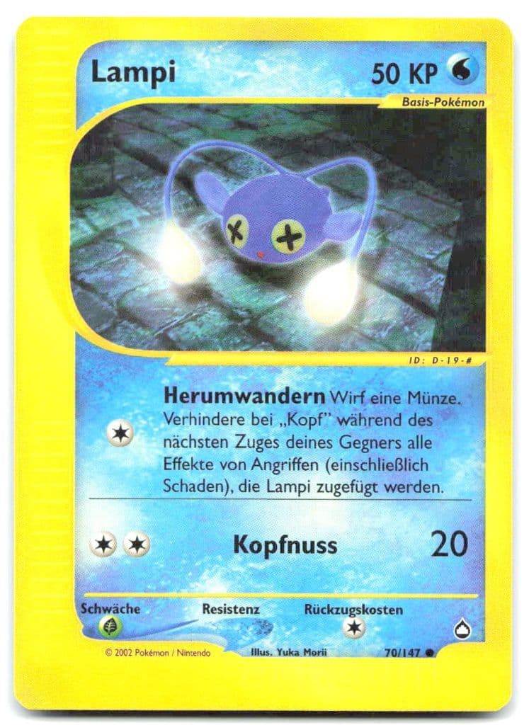 Lampi 70/147 Aquapolis trading card