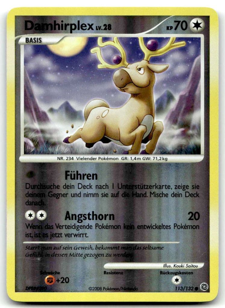 Damhirplex 113/132 Secret Wonders trading card