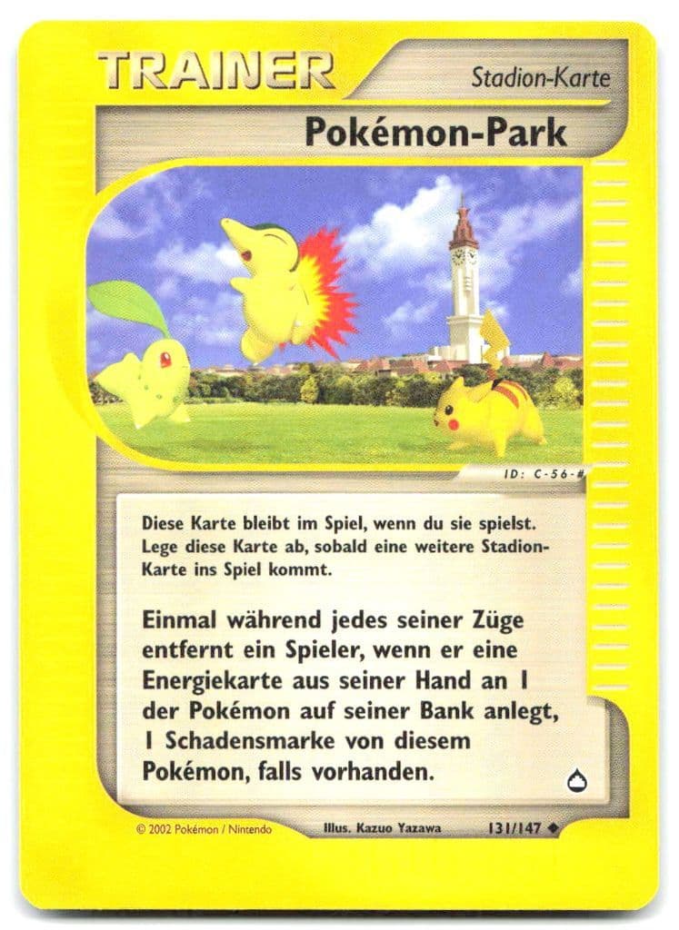 Pokémon-Park 131/147 Aquapolis trading card