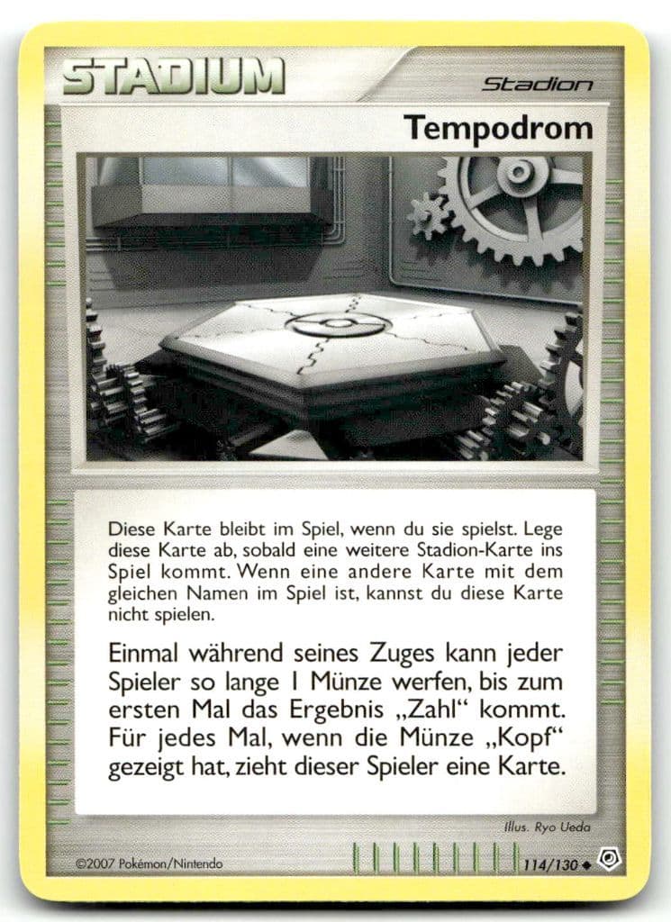 Tempodrom 114/130 Mysterious Treasures trading card