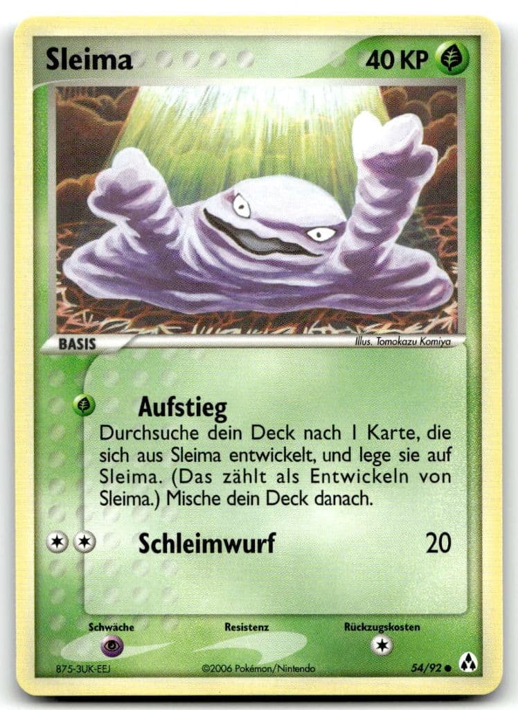Sleima 54/92 EX Legend Maker trading card