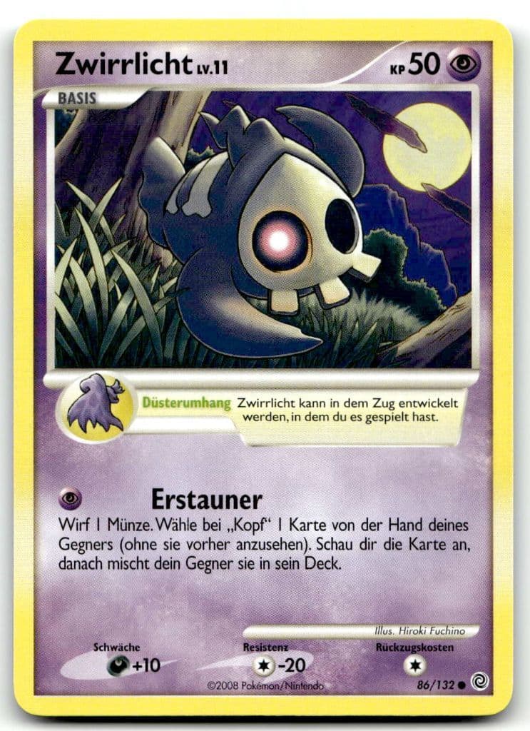 Zwirrlicht LV.11 86/132 Great Encounters trading card