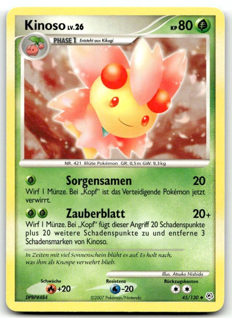 Kinoso LV.26 45/130 Diamant & Perl trading card