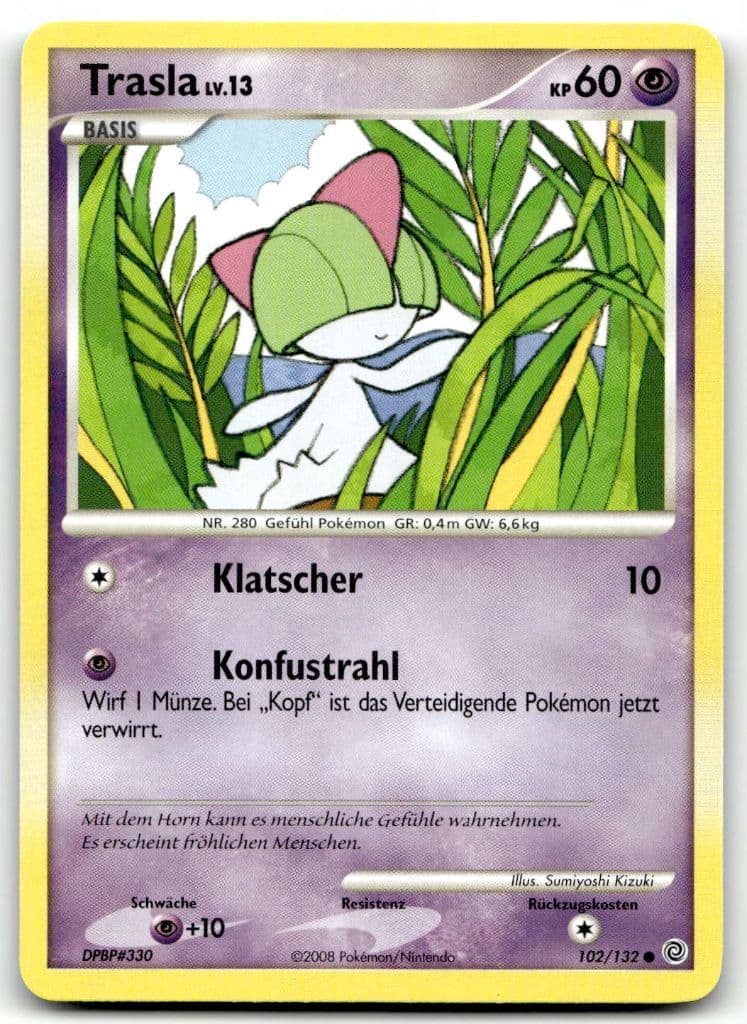 Trasla LV.13 102/132 Secret Wonders (Rätselhafte Wunder) trading card