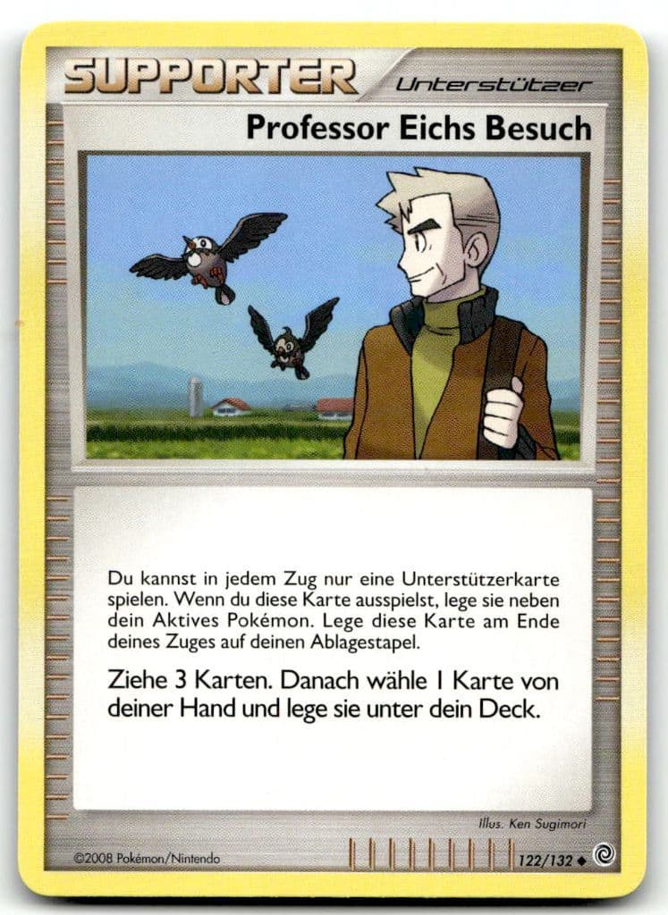 Professor Eichs Besuch 122/132 Secret Wonders trading card
