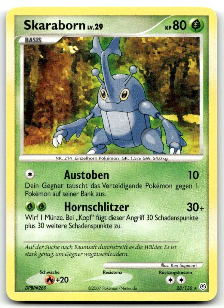 Skaraborn 28/130 Geheimnisvolle Schätze trading card