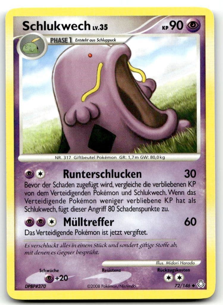 Schlukwech LV.35 72/146 Legends Awakened trading card